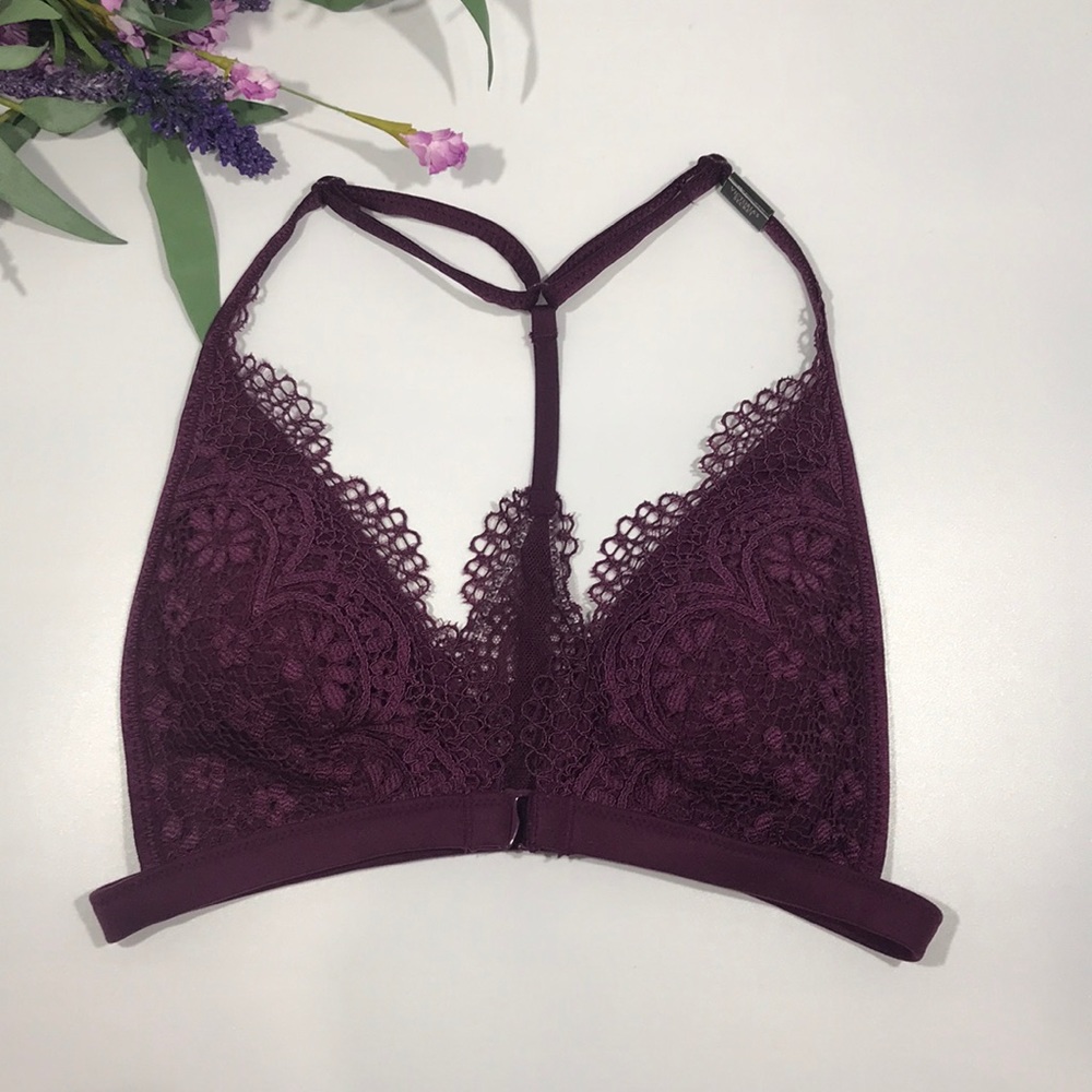 Victoria’s Secret Front Close Bralette Purple - Picture 12 of 16